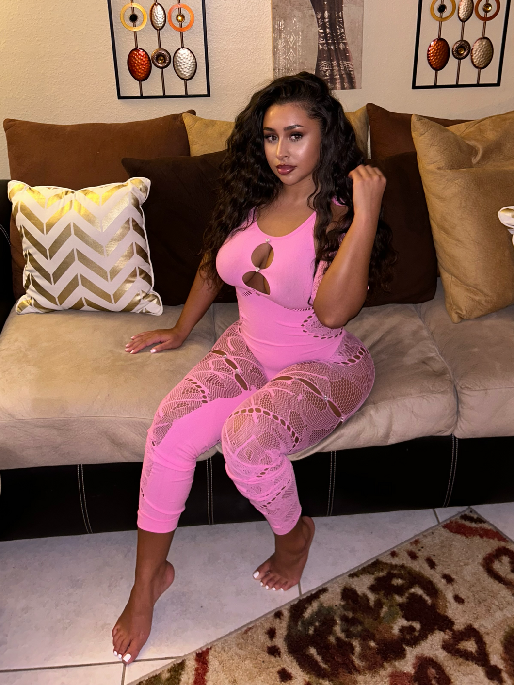 Pink Poster Girl “Jumpsuit”