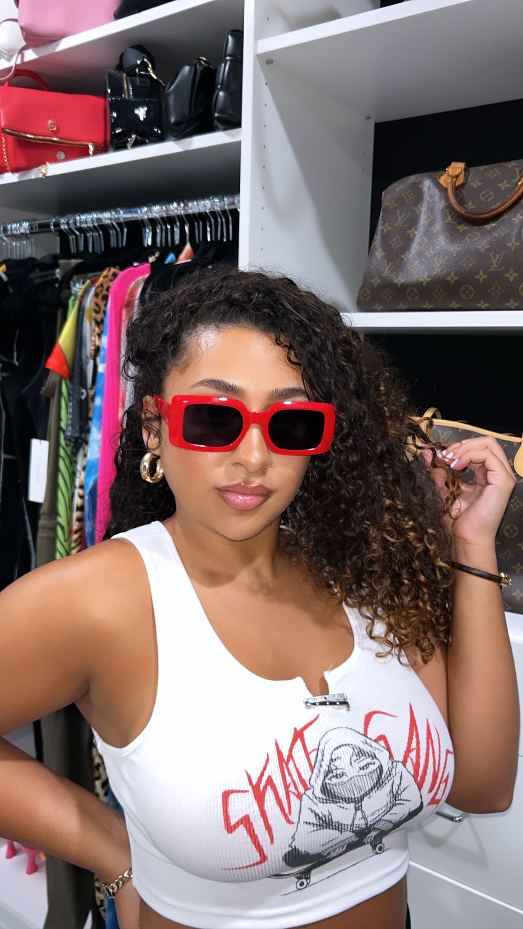 Red Retro Vintage “Shades”