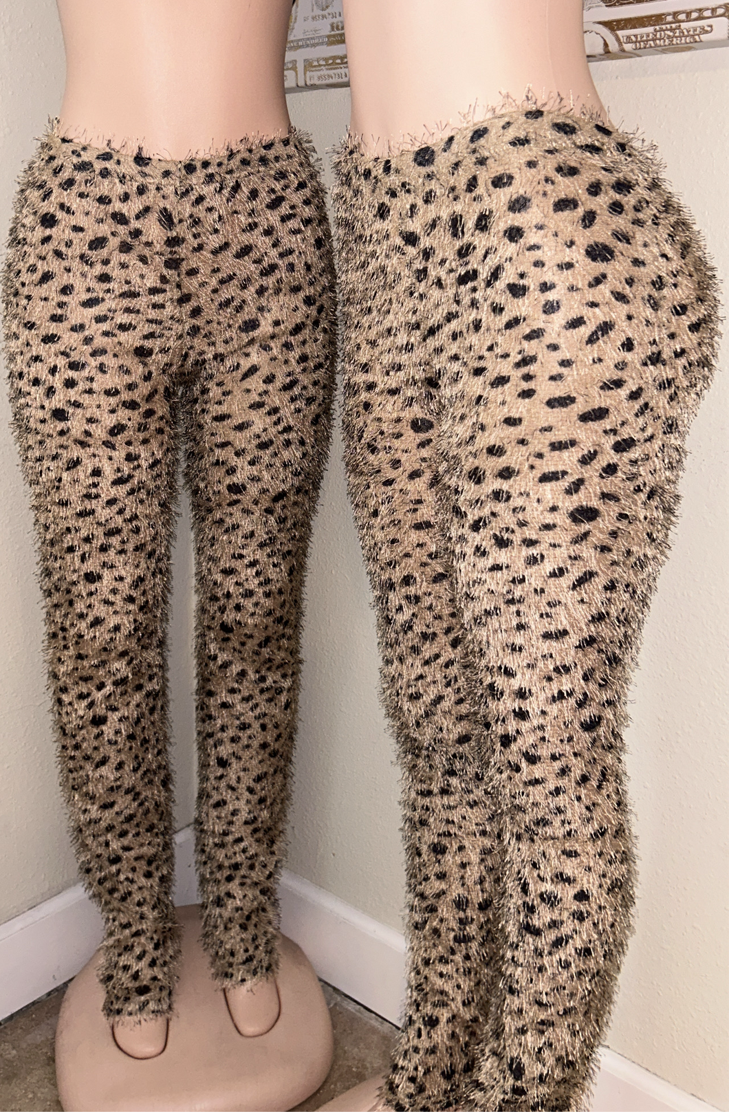 Leopard Shaggy “Pants”
