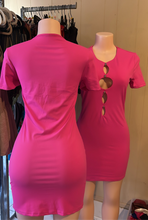 Load image into Gallery viewer, Sexy Pink cut out ”Dress”
