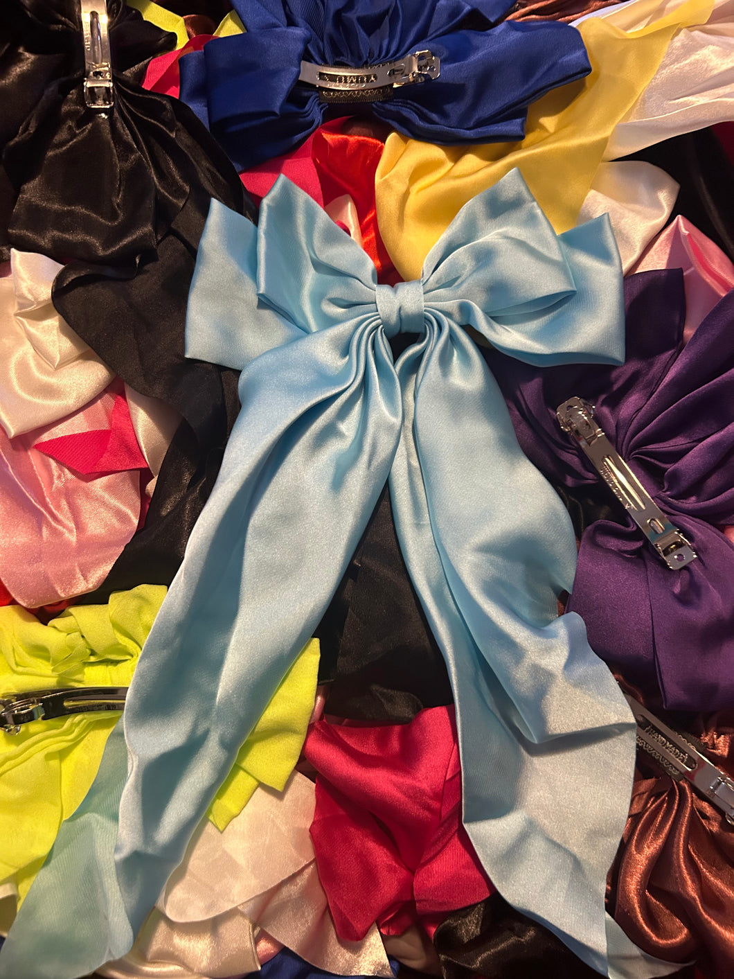 Satin Hair “Bows”